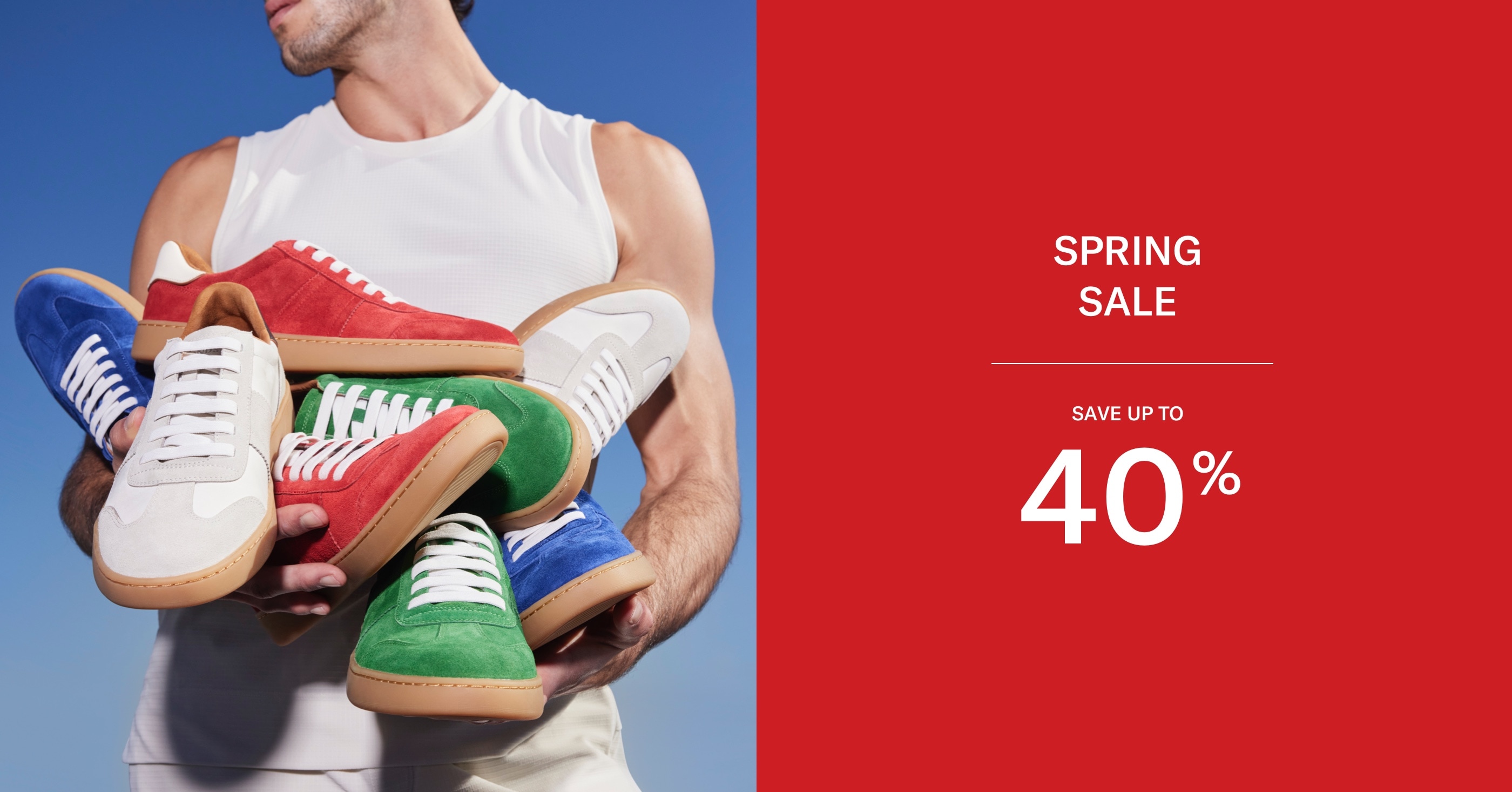 Spring Sale! Save up to 40% 