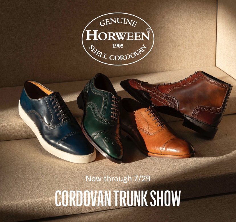 cordovan trunk show