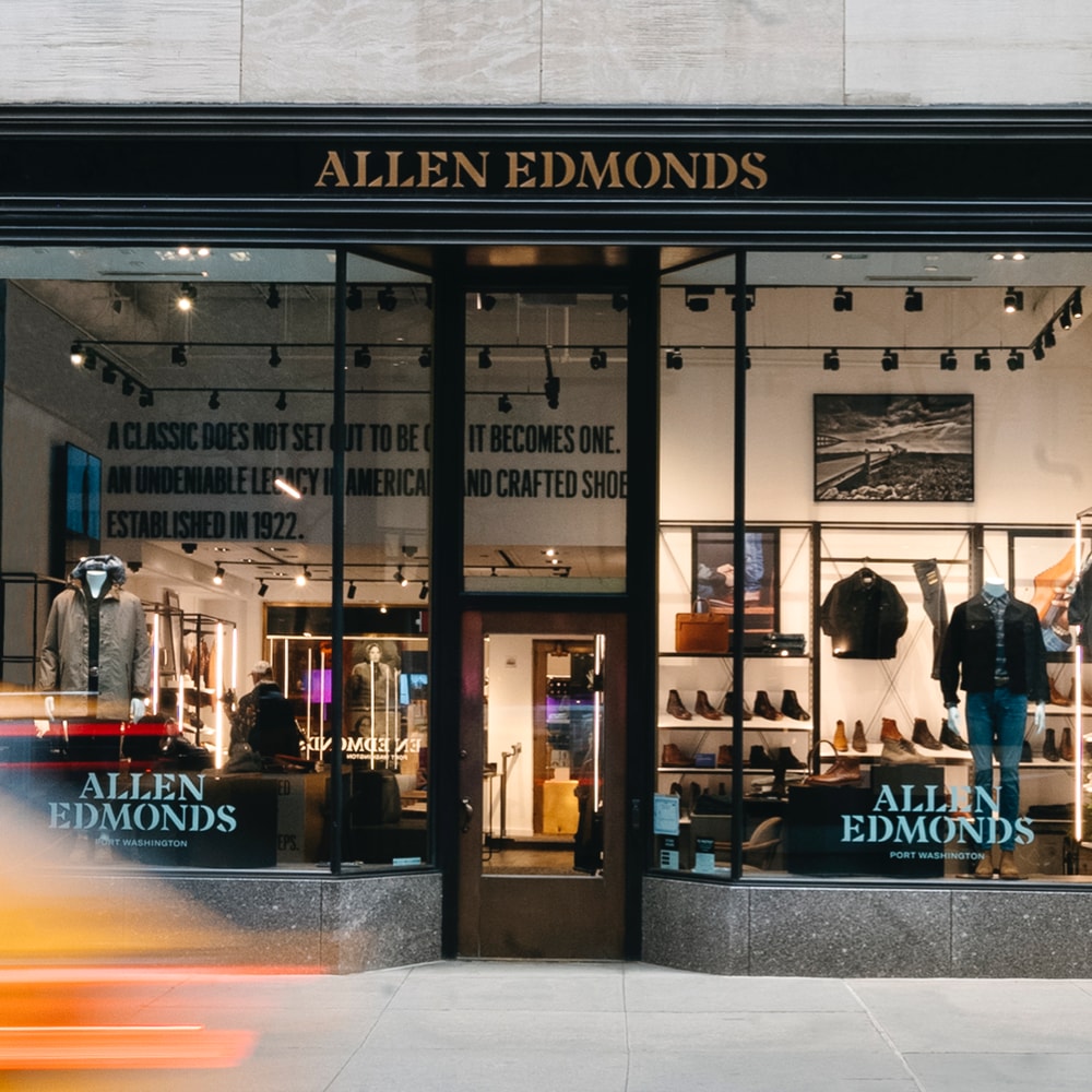 allen edmonds storefront
