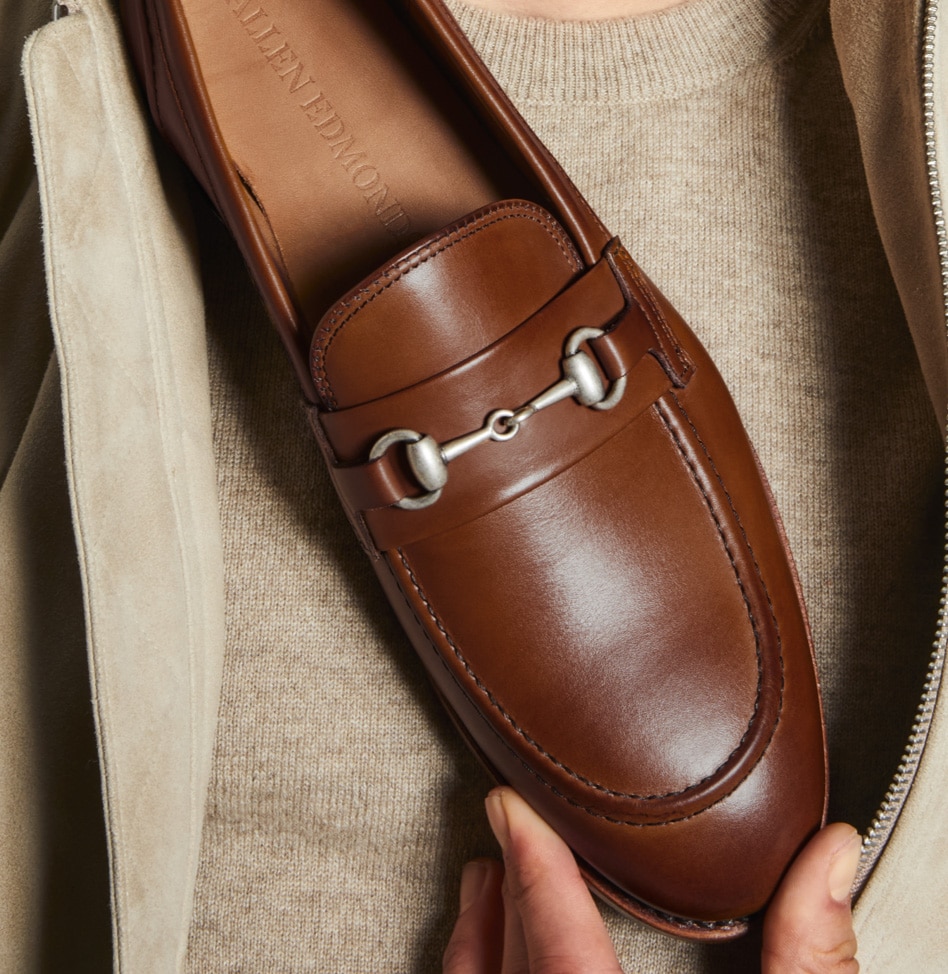 Shop Allen Edmonds Iconic Randolph Bit Penny Loafer for men!