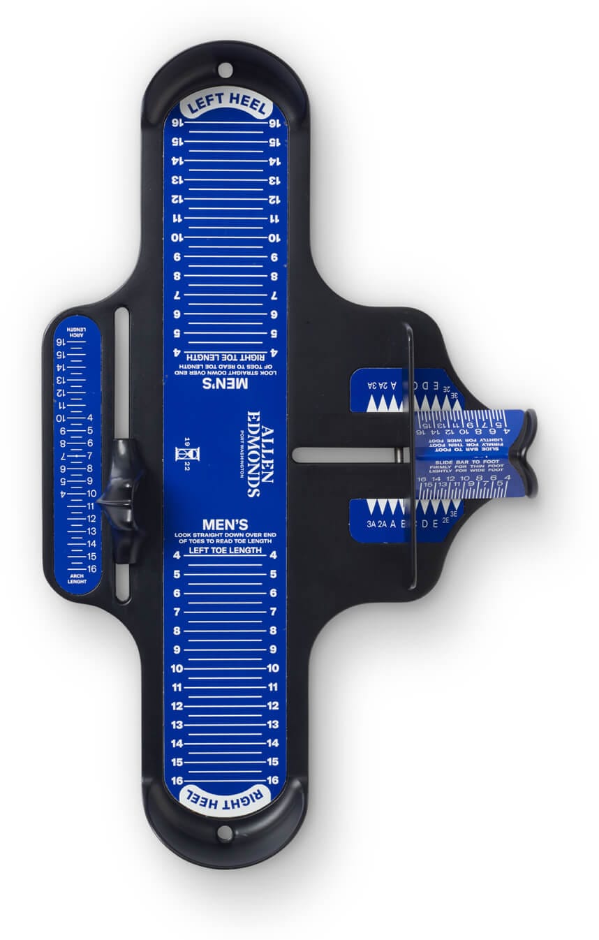 Brannock device, for finding shoe size