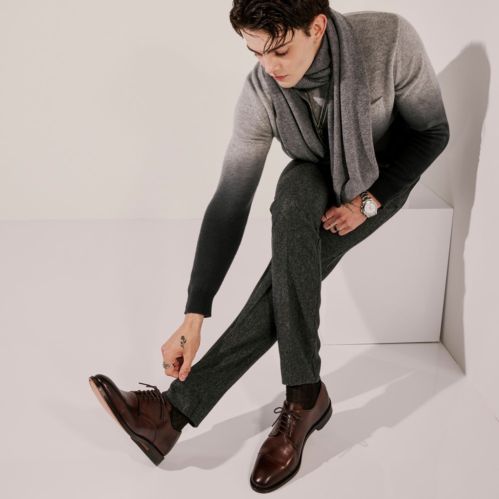 Light grey mens dress shoes deals
