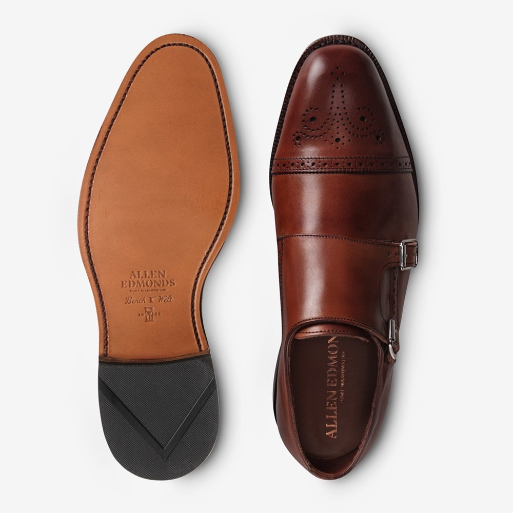 St. John s Double Monk Strap Men s Dress Allen Edmonds