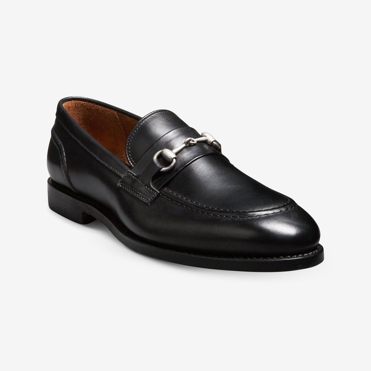 Debut (Italy) Men’s Black Slip-On Loafers with Metal Bit Accent Firenze Atelier Men main image 2