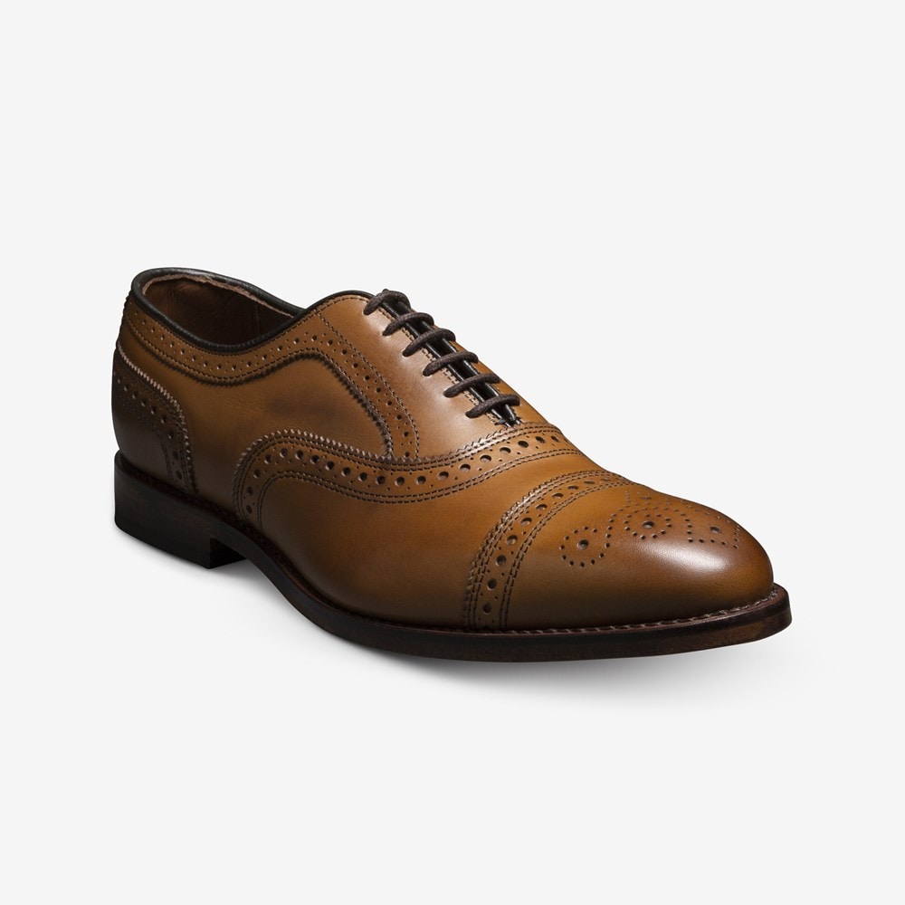 靴 Allen Edmonds 8008 Nathan Punched Cap Allen Edmonds 8008 Nathan Black Punched Cap Toe