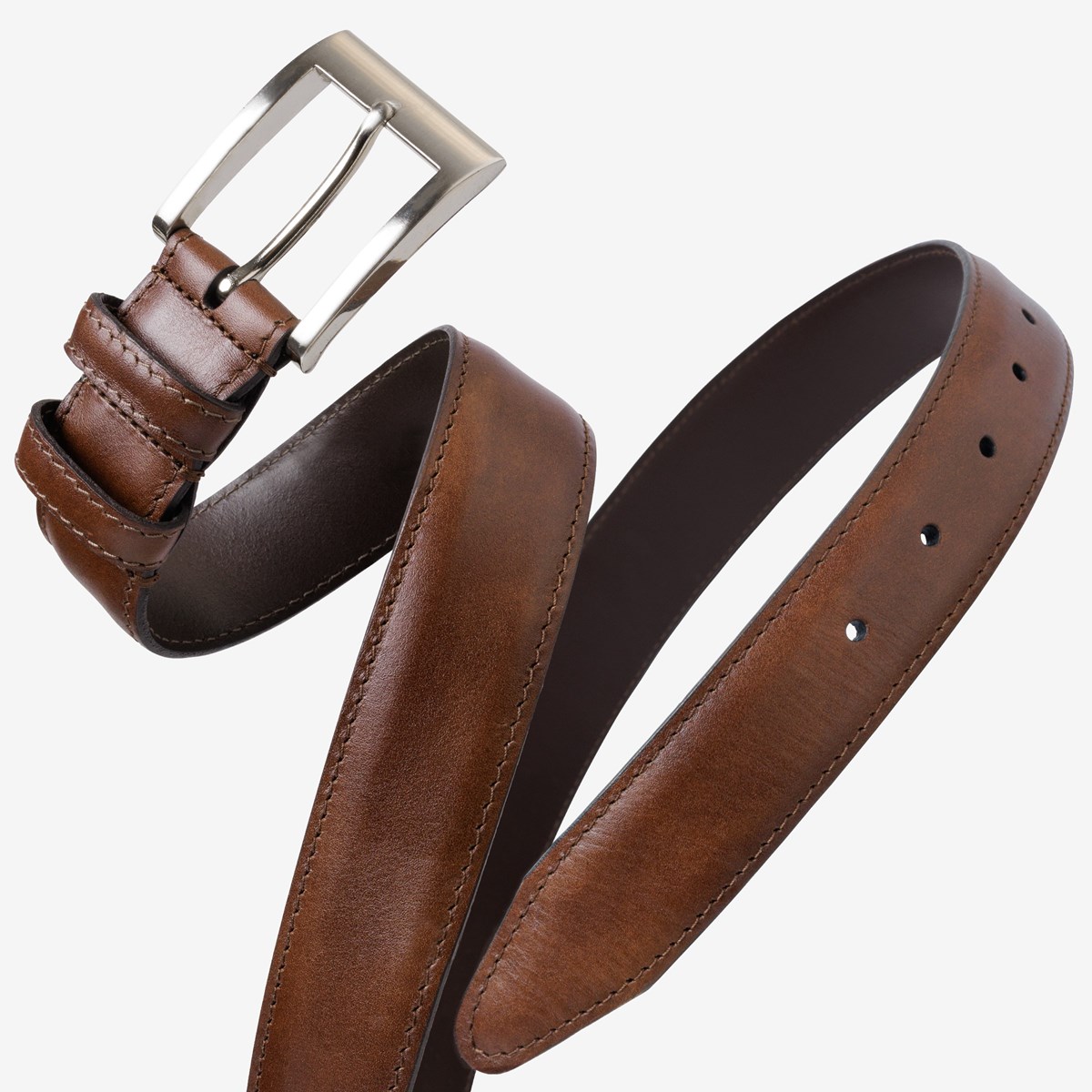 ANDERSON'S Croc-effect leather belt | NET-A-PORTER