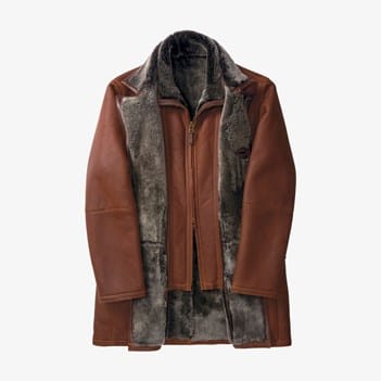 Silky Shearling Jacket | Men's Outerwear | Allen Edmonds