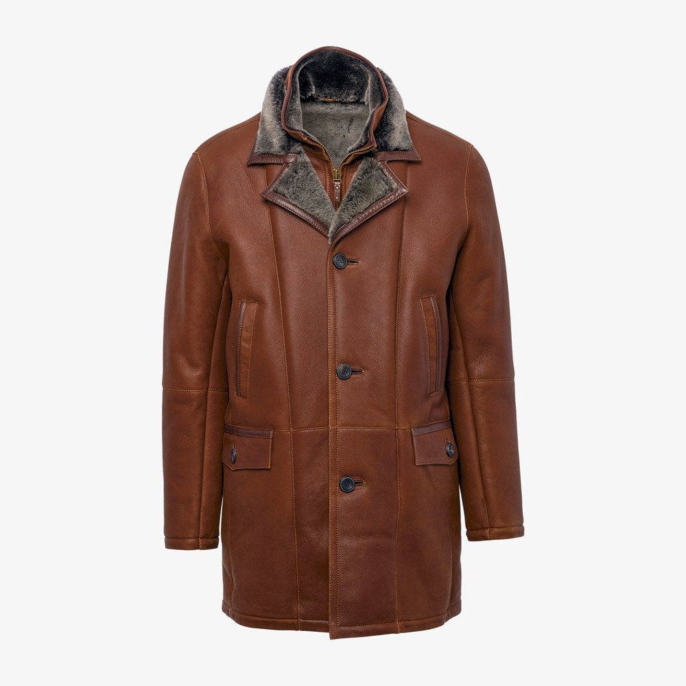 Silky Shearling Jacket | Men's Outerwear | Allen Edmonds